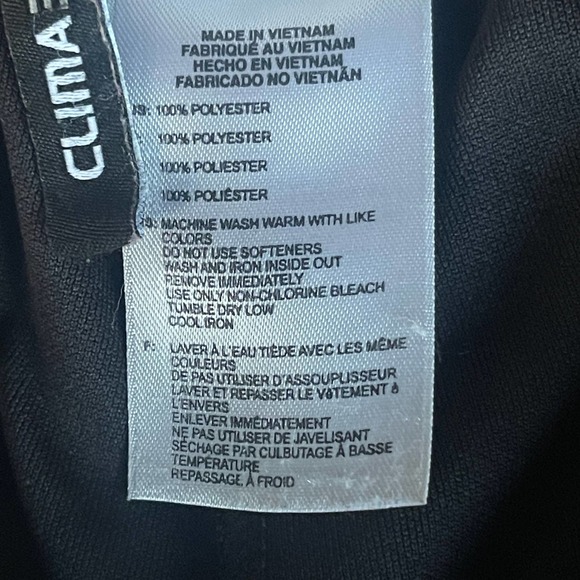 Adidas Shorts Womens Medium Black Gold Athletic Clima 365 Pull On - Picture 7 of 11